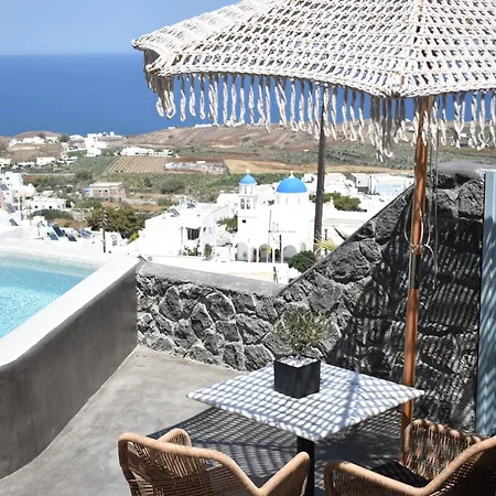 Panthea Suite Santorini - Private Pool Vourvoúlos Esterno foto